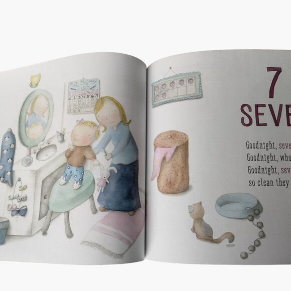 Goodnight Numbers Danica McKellar Alicia Padron Bedtime Story Paperback Book - Picture 6 of 7